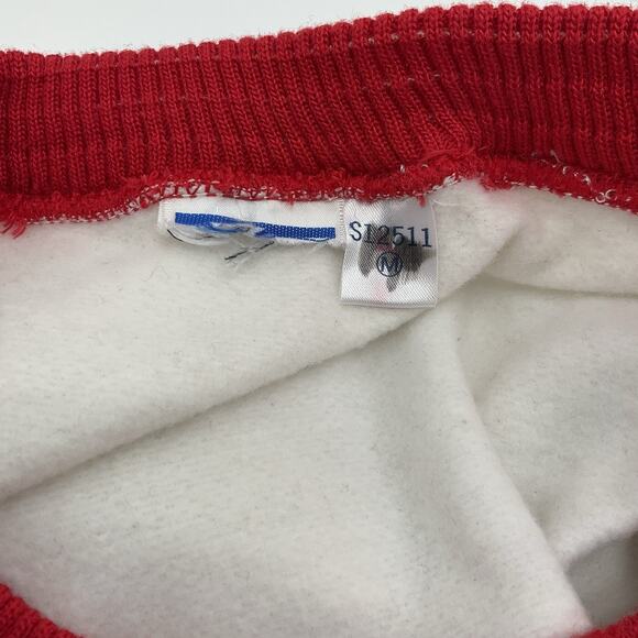 Ragin Cajuns USL Vintage Rare Crewneck Sweatshirt Red Striped Trim University L - Picture 4 of 7